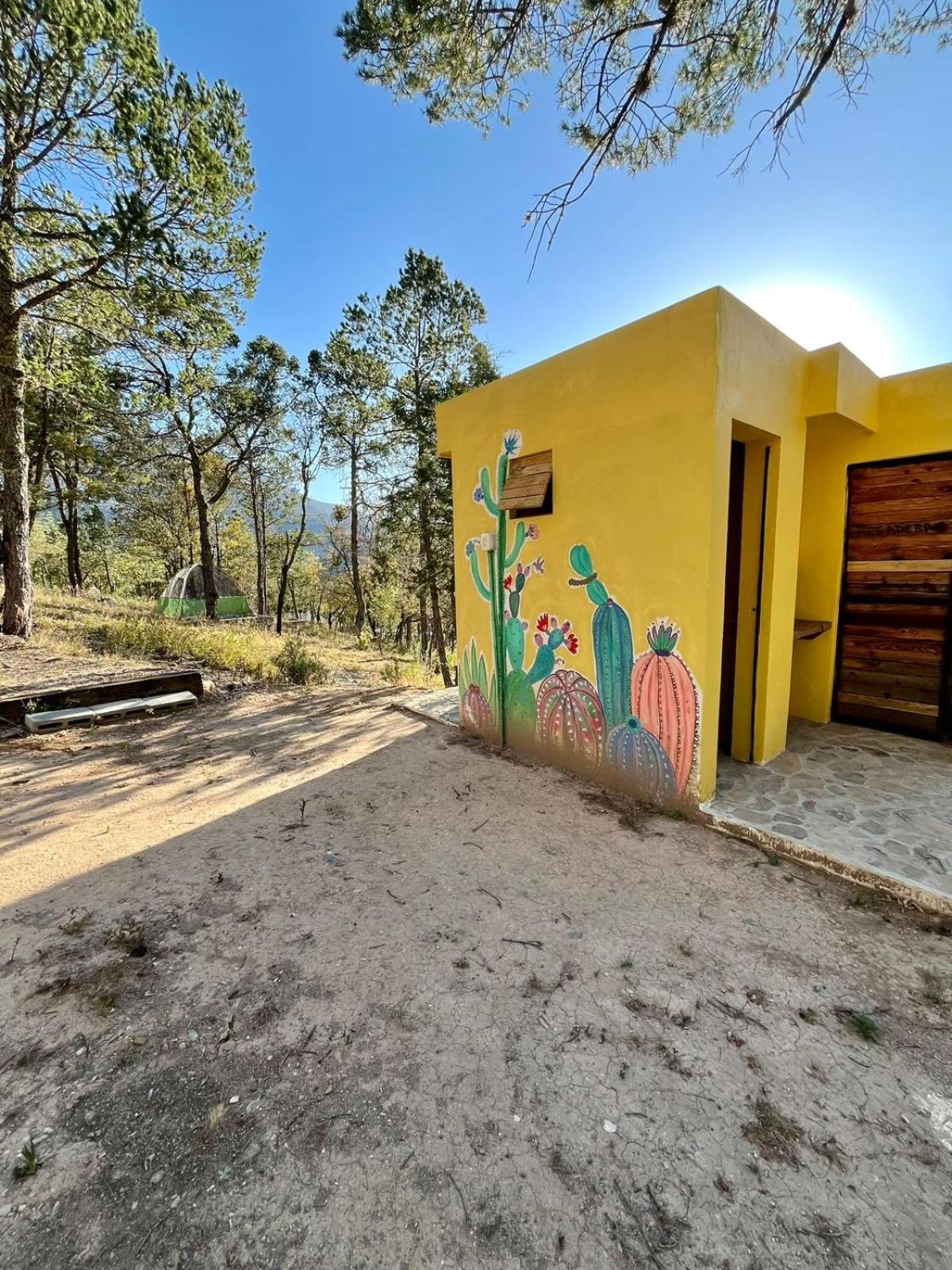 Camping En La Sierra De Arteaga Los Lirios ภายนอก รูปภาพ