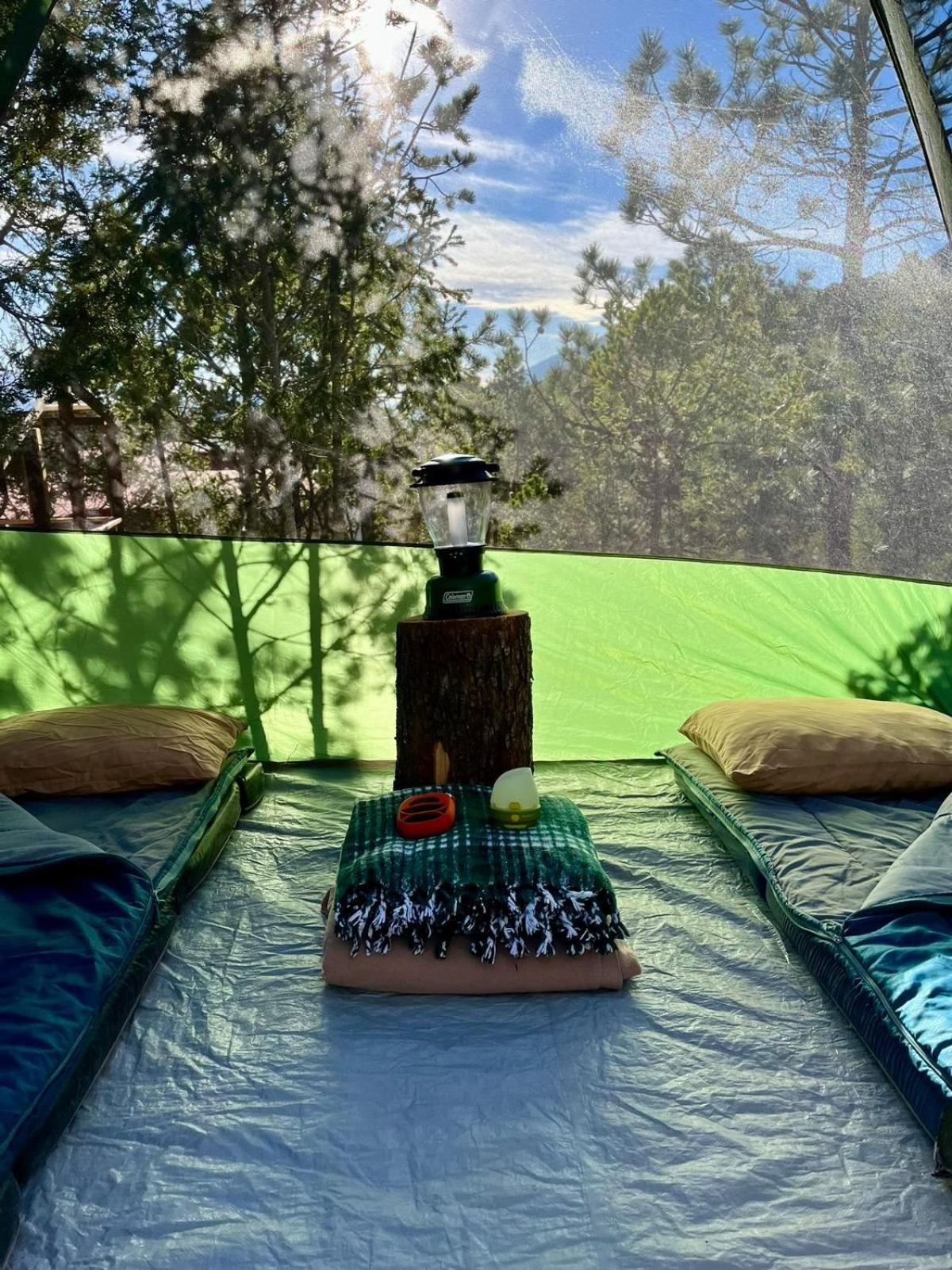 Camping En La Sierra De Arteaga Los Lirios ภายนอก รูปภาพ