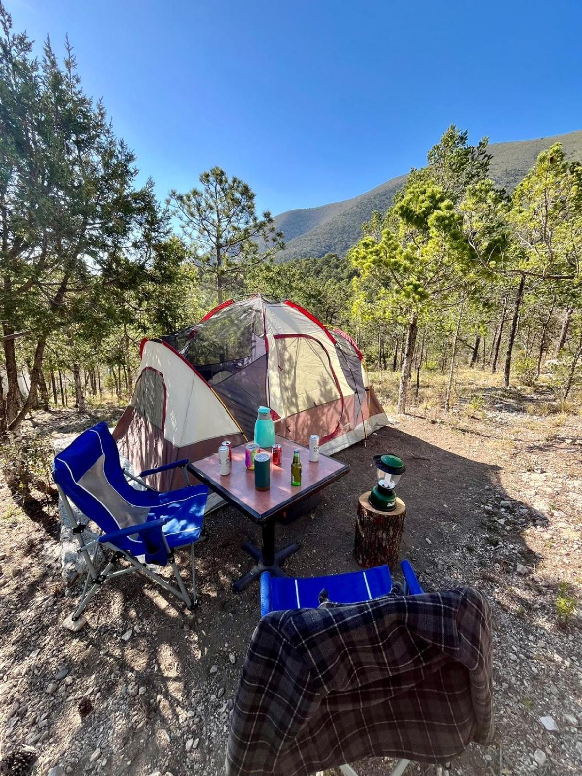 Camping En La Sierra De Arteaga Los Lirios ภายนอก รูปภาพ